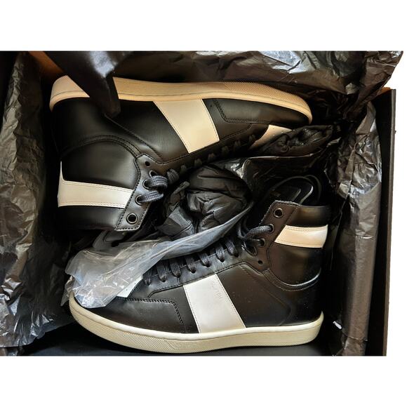 Saint Laurent Court Classic SL/10H high-top sneakers size EU 39